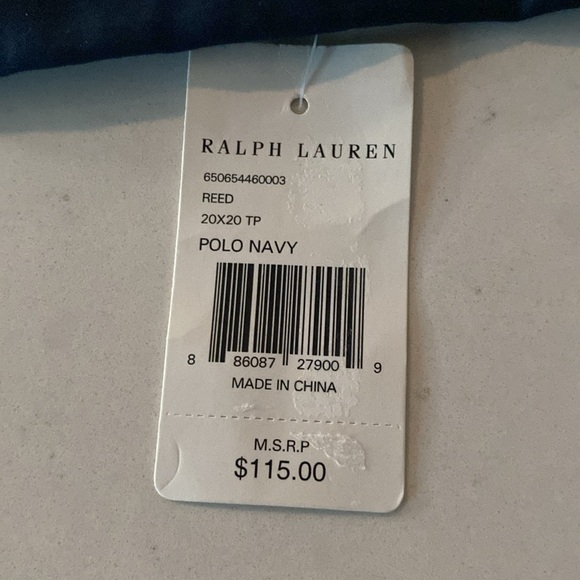 Ralph Lauren 24”x24” Euro Sham - Picture 3 of 4